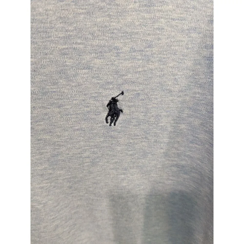 mens ralph lauren polo shirt Gray-blue XL Short‎ sleeve